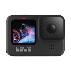 GoPro Hero9 20MP 5K Black Ultra HD Action Camera Bundle with 2 Battery, 64GB microSD Card, Case & Stand (No Warranty)