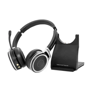 Grandstream GUV3050 HD Black & Silver Bluetooth Headphone
