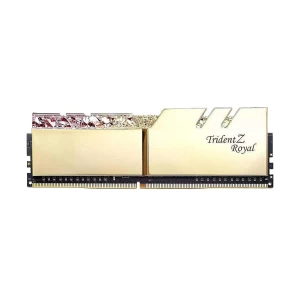 G.Skill Trident Z Royal RGB 8GB DDR4 4266MHz Lustrous Gold Heatsink Desktop RAM #F4-4266C19D-16GTRG
