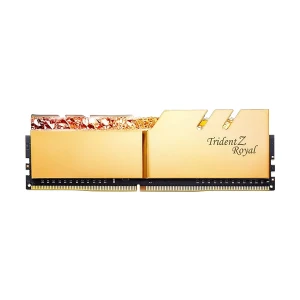 G.Skill Trident Z Royal RGB 8GB DDR4 4266MHz Lustrous Gold Heatsink Desktop RAM #F4-4266C19D-16GTRG