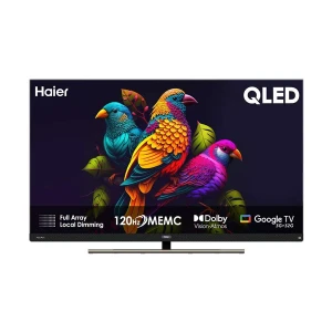 Haier H55S900UX 55 Inch 4K UHD QLED Google TV (Official) (Wallmount Inside Box)
