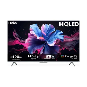 Haier H75P7UX 75 Inch 4K UHD HQLED Google TV (Official) (Wallmount Inside Box)