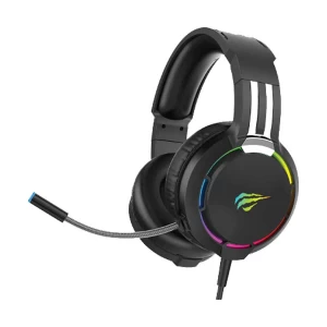 Havit H2010d-Pro Over-Ear Black Wired RGB Gaming Headphone