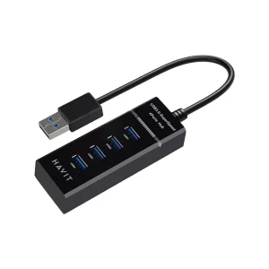 Havit H46 4 port Black USB 3.0 Hub