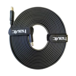 Havit HDMI Male to Male, 5 Meter, Black Cable (FHD)