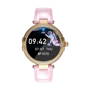 Havit M9015 Waterproof Gold-Pink Lady Fitness Smart Watch
