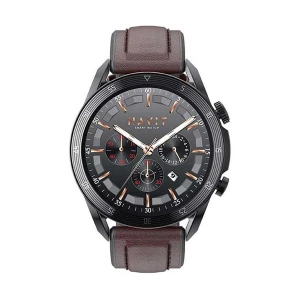 Havit M9030 Pro Amoled Bluetooth Calling Brown Smart Watch