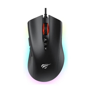 Havit MS1040 RGB Wired Black Programmable Gaming Mouse