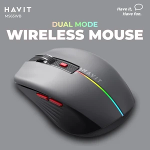 Havit MS65WB Bluetooth (Dual Mode) Gray Mouse