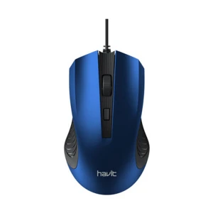 Havit MS752 Wired Black & Blue Optical Mouse