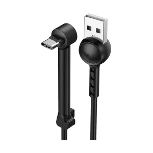 Havit USB Male to Type-C Male, 1 Meter, Black Charging & Data Cable #H697
