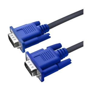 Havit VGA Male to Male, 5 Meter, Black Cable