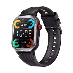 Haylou Iron Neo Black Bluetooth Calling Smart Watch