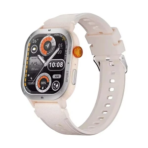 Haylou Iron Neo Silver Bluetooth Calling Smart Watch