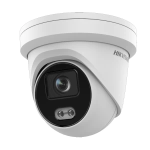 Hikvision ColorVu DS-2CD2347G2-L(U) 4MP Outdoor IP Camera with Built-in Audio & Dual Spotlights