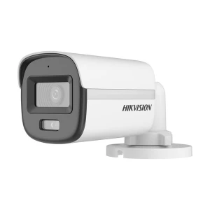 Hikvision DS-2CE10DF0T-PFS (3.6mm) (2.0MP) ColorVu Audio Fixed Mini Bullet CC Camera