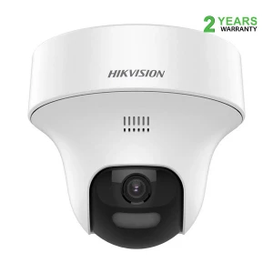 Hikvision DS-2CE70D0T-PTLXTS (2.8mm) (2.0MP) Two Way Audio & Siren Fixed PT Dome CC Camera
