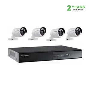 Hikvision DS-7204HVI-SV 04 Channel Analog kit DVR With 4 Camera