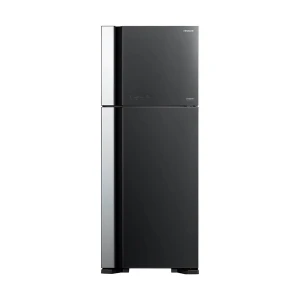 Hitachi R-VG560P7PB 489L Glass Gray Top Freezer Refrigerator
