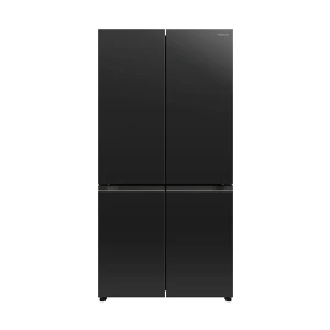 Hitachi R-WB640PBP1 638L Glass Clear Black French Bottom Freezer Refrigerator