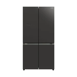 Hitachi R-WB700VPB2 713L Glass Mauve Gray French Bottom Freezer Refrigerator