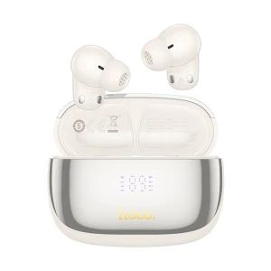 Hoco EQ20 Rhyme ANC Milky White TWS Bluetooth Earbuds