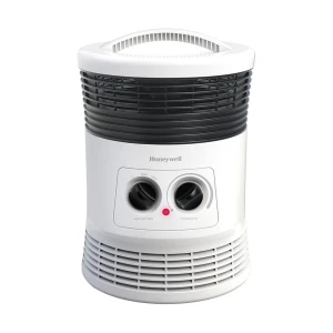 Honeywell HHF360 Series 1500W White 360 Surround Fan Forced Room Heater #HHF360W