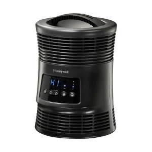 Honeywell HHF370B 1500W Black 360 Surround Digital Fan Room Heater