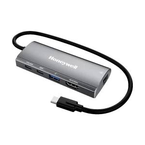 Honeywell Type-C Male to HDMI, USB, LAN, Type-C & PD Female Silver Multi-Interface HUB #HC000014/LAP/CDK