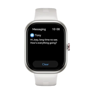 HONOR Choice Amoled Display White Bluetooth Calling Smart Watch