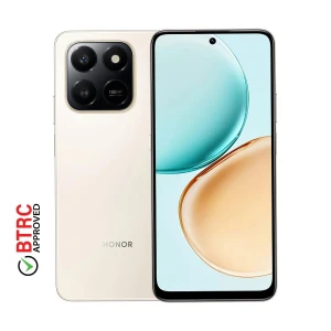 Honor X7d 8GB RAM, 128GB ROM Desert Gold Smartphone (Dual Physical Sim)