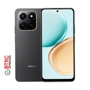 Honor X7d 8GB RAM, 128GB ROM Velvet Black Smartphone (Dual Physical Sim)