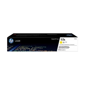 HP 117A Yellow Original LaserJet Toner (W2072A)