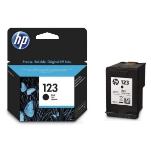 HP 123 Black Ink Cartridge #F6V17AE