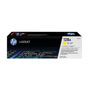 HP 128A Yellow Original LaserJet Toner Cartridge