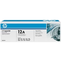 HP 12A Black Original LaserJet Toner (Q2612A)