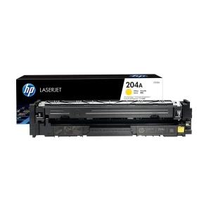HP 204A Yellow Original LaserJet Toner #CF512A (Regional) (Bundle with full set)