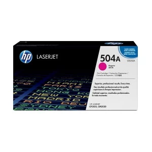 HP 504A Magenta Original LaserJet Toner (CE253A)