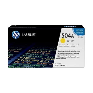 HP 504A Yellow Original LaserJet Toner (CE252A)