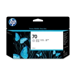 HP 70 130-ml Light Gray Designjet Ink Cartridge (C9451A)