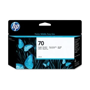 HP 70 130-ml Photo Black Designjet Ink Cartridge (C9449A)