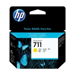 HP 711 29-ml Yellow DesignJet Ink Cartridge (CZ132A)