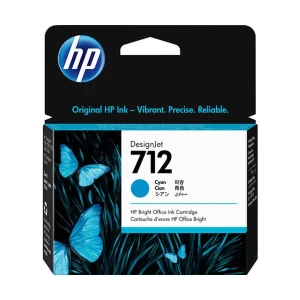 HP 712 29ml Cyan DesignJet Ink Cartridge (3ED67A)