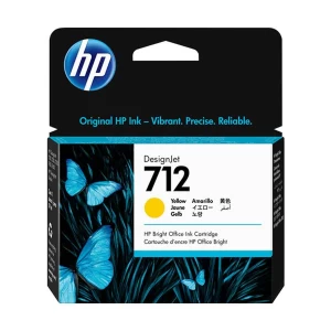 HP 712 29ml Yellow DesignJet Ink Cartridge (3ED69A)