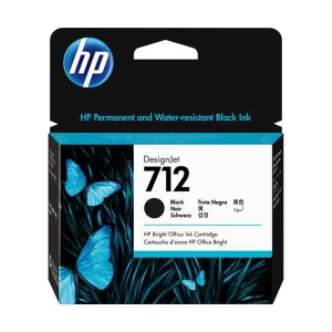 HP 712 80ml Black DesignJet Ink Cartridge (3ED71A)