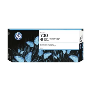 HP 730B 300-ml Matte Black DesignJet Ink Cartridge (3ED51A)