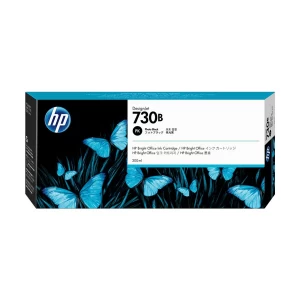 HP 730B 300-ml Photo Black DesignJet Ink Cartridge (3ED49A)