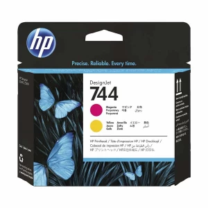 HP 744 Magenta and Yellow DesignJet Printhead #F9J87A