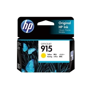 HP 915 Yellow Original Ink Cartridge (3YM17A)
