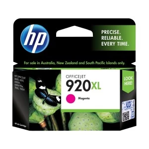 HP 920XL High Yield Magenta Original Ink Cartridge (CD973AA)